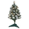 Hallmark Mini Flocked Pre-Lit Christmas Tree, 18.75" -Home Decor Shop Miniature Flocked PreLit Keepsake Christmas Tree 2999QSB6339 01