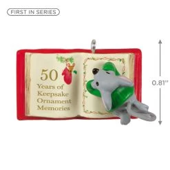 Hallmark Mini A Creature Was Stirring Special Edition Ornament 11 Hallmark Mini A Creature Was Stirring Special Edition Ornament -Home Decor Shop Mouse on Storybook Keepsake Ornament 1099QGO2787 03