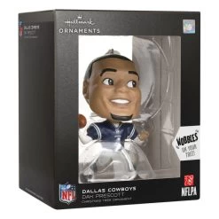 NFL Dallas Cowboys Dak Prescott Bouncing Buddy Hallmark Ornament -Home Decor Shop NFL Dallas Cowboys Dak Prescott Bouncing Buddy Christmas Ornament 1OSL1563 04