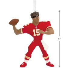 NFL Kansas City Chiefs Patrick Mahomes II Hallmark Ornament -Home Decor Shop NFL Kansas City Chiefs Patrick Mahomes II Christmas Ornament 1OSL1547 03
