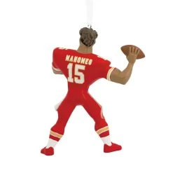 NFL Kansas City Chiefs Patrick Mahomes II Hallmark Ornament -Home Decor Shop NFL Kansas City Chiefs Patrick Mahomes II Christmas Ornament 1OSL1547 05
