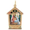 Hallmark A Child Is Born Nativity Papercraft Ornament -Home Decor Shop Nativity Scene Wood and Paper Keepsake Ornament 1999QGO2759 01
