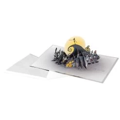 Hallmark Disney Tim Burton's The Nightmare Before Christmas Happy Nightmares 3D Pop-Up Card -Home Decor Shop Nightmare Before Christmas Jack Skellington 3D PopUp Card 1499LAD2846 04