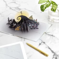 Hallmark Disney Tim Burton's The Nightmare Before Christmas Happy Nightmares 3D Pop-Up Card -Home Decor Shop Nightmare Before Christmas Jack Skellington 3D PopUp Card 1499LAD2846 08