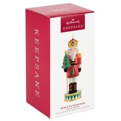 Hallmark Noble Nutcrackers Special Edition Porcelain Ornament 11 Hallmark Noble Nutcrackers Special Edition Porcelain Ornament -Home Decor Shop Nutcracker With Tree Keepsake Ornament 3499QGO2979 04