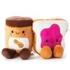 Hallmark Better Together Peanut Butter And Jelly Magnetic Plush, 5" -Home Decor Shop Peanut Butter Jar and Bread With Jelly Magnetic Plush 1KID1641 01