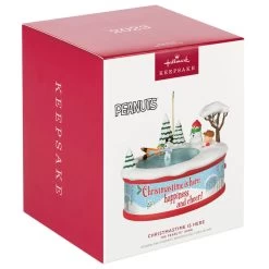 Hallmark The Peanuts® Gang Christmastime Is Here Musical Ornament With Motion 11 Hallmark The Peanuts® Gang Christmastime Is Here Musical Ornament With Motion -Home Decor Shop Peanuts Gang Ice Skating Keepsake Ornament 3999QXI7037 04