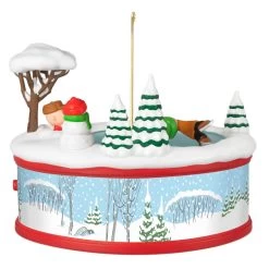 Hallmark The Peanuts® Gang Christmastime Is Here Musical Ornament With Motion 13 Hallmark The Peanuts® Gang Christmastime Is Here Musical Ornament With Motion -Home Decor Shop Peanuts Gang Ice Skating Keepsake Ornament 3999QXI7037 06
