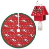 Hallmark Mini The Peanuts® Gang Snoopy Christmas Tree Topper And Tree Skirt, Set Of 2 -Home Decor Shop Peanuts Snoopy Mini Keepsake Tree Skirt and Topper 2599QSB6249 01
