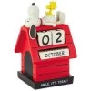 Hallmark Peanuts® Snoopy Smile Perpetual Calendar -Home Decor Shop Peanuts Snoopy on Doghouse Smile Perpetual Calendar 1PAJ2127 01