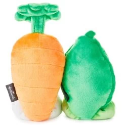 Hallmark Better Together Peas And Carrot Magnetic Plush, 4.5" 7 Hallmark Better Together Peas And Carrot Magnetic Plush, 4.5" -Home Decor Shop Peas and Carrot Magnetic Plush 1KET2011 03