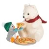 Hallmark Snowball And Tuxedo Sharing A Slice Ornament -Home Decor Shop Polar Bear and Penguin Keepsake Ornament 1799QXR8049 01