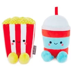 Hallmark Better Together Popcorn And Slushie Magnetic Plush, 5" -Home Decor Shop Popcorn and Slushie Magnetic Plush 1KID2090 03
