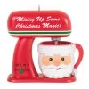 Hallmark Magical Mixer Ornament -Home Decor Shop Red Stand Mixer With Santa Bowl Keepsake Ornament 1699QGO2909 01