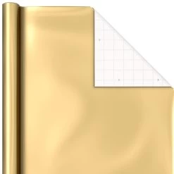 Hallmark Red, Green, Gold Foil 3-Pack Christmas Wrapping Paper, 60 Sq. Ft. 14 Hallmark Red, Green, Gold Foil 3-Pack Christmas Wrapping Paper, 60 Sq. Ft. -Home Decor Shop RedGreenGold Foil 3Pack Christmas Wrapping Paper 5JXW1067 05