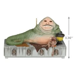 Hallmark Star Wars: Return Of The Jedi™ Jabba The Hutt™ Ornament With Sound And Motion -Home Decor Shop Return of the Jedi Jabba the Hut Keepsake Ornament 4999QXI7089 03