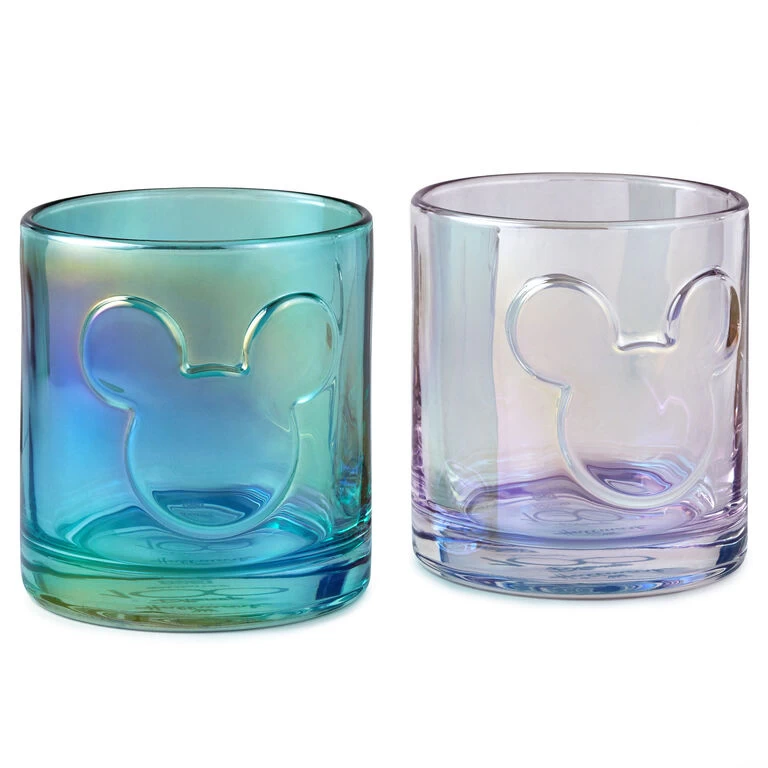 Hallmark Disney 100 Years Of Wonder Mickey Ears Glasses, Set Of 2 3 Hallmark Disney 100 Years Of Wonder Mickey Ears Glasses, Set Of 2