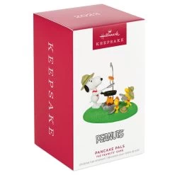 Hallmark The Peanuts® Gang Pancake Pals Ornament -Home Decor Shop Snoopy Beagle Scouts Pancake Breakfast Keepsake Ornament 1899QXI7049 04