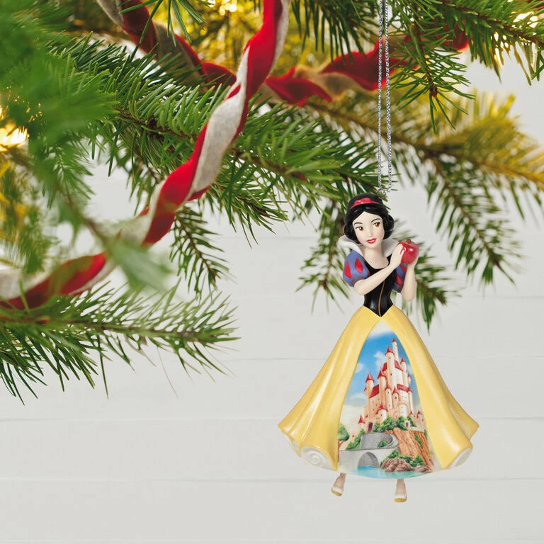 Hallmark Disney Princess Celebration Snow White Porcelain Ornament 4 Hallmark Disney Princess Celebration Snow White Porcelain Ornament - Image 2