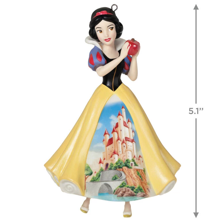 Hallmark Disney Princess Celebration Snow White Porcelain Ornament 5 Hallmark Disney Princess Celebration Snow White Porcelain Ornament - Image 3