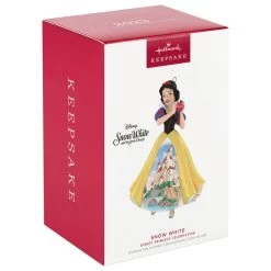 Hallmark Disney Princess Celebration Snow White Porcelain Ornament 11 Hallmark Disney Princess Celebration Snow White Porcelain Ornament -Home Decor Shop Snow White With Castle Dress Keepsake Ornament 2999QXR8189 04
