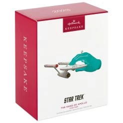 Hallmark Star Trek™ The Hand Of Apollo Ornament -Home Decor Shop Star Trek Hand of Apollo Keepsake Ornament 2999QXI7019 04