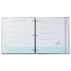 Hallmark Star Wars™ Hope For The Galaxy Baby Book -Home Decor Shop Star Wars 5Year Baby Memory Album 1BBA4835 04