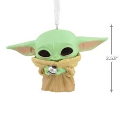 Star Wars: The Mandalorian™ Grogu™ Funko POP!® Hallmark Ornament 9 Star Wars: The Mandalorian™ Grogu™ Funko POP!® Hallmark Ornament -Home Decor Shop Star Wars The Mandalorian Grogu Funko POP Christmas Ornament 3HCM1098 03
