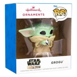 Star Wars: The Mandalorian™ Grogu™ Funko POP!® Hallmark Ornament 10 Star Wars: The Mandalorian™ Grogu™ Funko POP!® Hallmark Ornament -Home Decor Shop Star Wars The Mandalorian Grogu Funko POP Christmas Ornament 3HCM1098 04