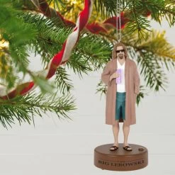 Hallmark The Big Lebowski™ The Dude Ornament With Sound -Home Decor Shop The Big Lebowski The Dude Keepsake Ornament 2199QXI7247 02