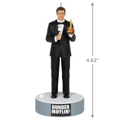 Hallmark The Office Dundie Winner! Ornament With Sound -Home Decor Shop The Office Michael Scott Keepsake Ornament 2199QXI7583 03