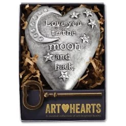 To The Moon Art Heart Sculpture, 4" -Home Decor Shop To the Moon Art Heart Sculpture 4 root 1003480047 1003480047 1470 4.jpg Source Image