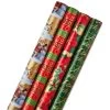 Hallmark Traditional Christmas 4-Pack Reversible Wrapping Paper Rolls, 150 Sq. Ft. -Home Decor Shop Traditional Christmas 4Pack Reversible Wrapping Paper Rolls 150 sq ft root 5JXW1738 JXW1738 1470 1.jpg Source Image