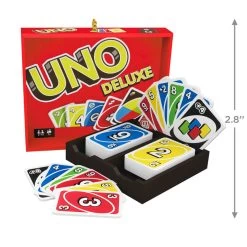 Hallmark Mattel UNO™ Family Game Night® Ornament 10 Hallmark Mattel UNO™ Family Game Night® Ornament -Home Decor Shop UNO Game Keepsake Ornament 1899QXR8249 03