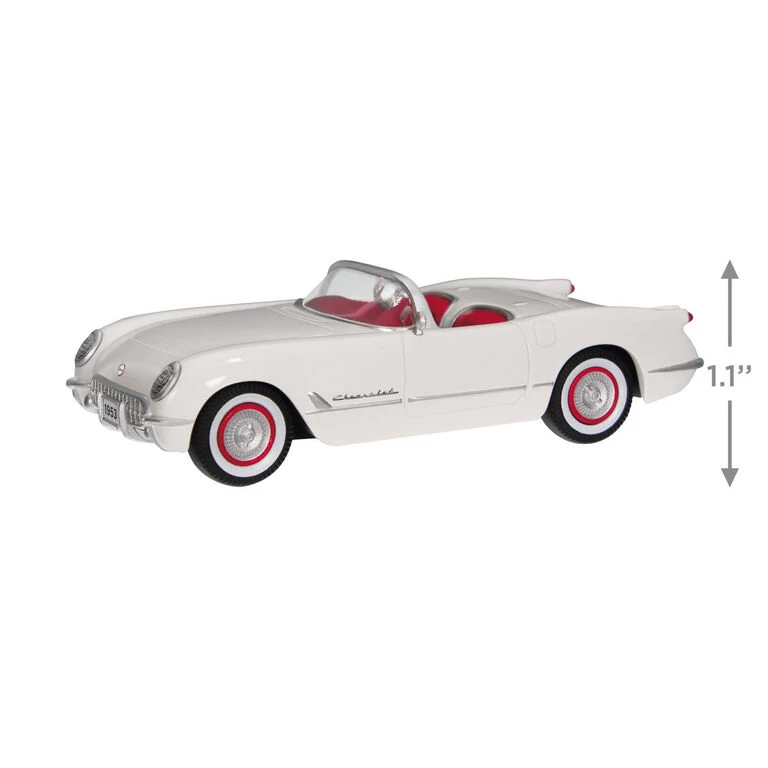 Hallmark 1953 Chevrolet® Corvette® 70th Anniversary 2023 Metal Ornament 5 Hallmark 1953 Chevrolet® Corvette® 70th Anniversary 2023 Metal Ornament - Image 3