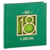 Hallmark Why 18 Is Awesome Book -Home Decor Shop Why 18 Is Awesome Gift Book 1BOK1451 01
