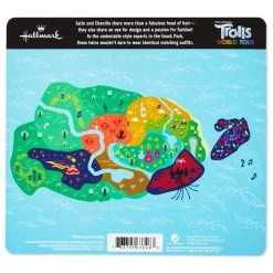 Hallmark Itty Bittys® DreamWorks Animation Trolls World Tour Satin And Chenille Plush, Set Of 2 -Home Decor Shop itty bittys Trolls World Tour Satin Chenille Stuffed Animals Set 1KDD1982 04